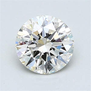 Picture of 1.14 Carats, Round Diamond with Excellent Cut, J Color, VS2 Clarity and Certified by GIA