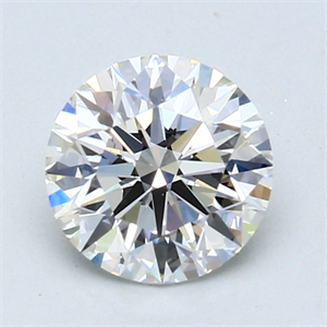 Picture of 1.16 Carats, Round Diamond with Excellent Cut, H Color, VVS1 Clarity and Certified by GIA