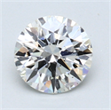 1.16 Carats, Round Diamond with Excellent Cut, H Color, VS2 Clarity and Certified by GIA