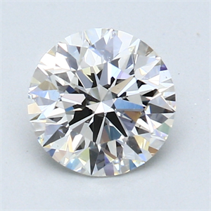 Picture of 1.18 Carats, Round Diamond with Excellent Cut, H Color, VS2 Clarity and Certified by GIA