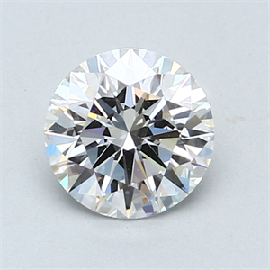 Picture of 1.07 Carats, Round Diamond with Excellent Cut, E Color, VS1 Clarity and Certified by GIA