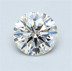 Picture of 1.02 Carats, Round Diamond with Excellent Cut, H Color, VVS1 Clarity and Certified by GIA