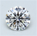1.01 quilates, Redondo Diamante , Color G, claridad VVS1 y certificado por GIA
