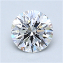 1.06 Carats, Round Diamond with Excellent Cut, E Color, VS2 Clarity and Certified by GIA