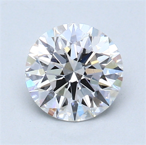 Picture of 1.06 Carats, Round Diamond with Excellent Cut, E Color, VS2 Clarity and Certified by GIA