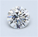 1.00 quilates, Redondo Diamante , Color H, claridad VS1 y certificado por GIA