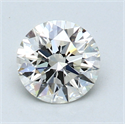1.02 quilates, Redondo Diamante , Color J, claridad VVS1 y certificado por GIA