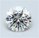 1.01 Carats, Round Diamond with Excellent Cut, I Color, VVS2 Clarity and Certified by GIA
