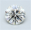 1.01 Carats, Round Diamond with Excellent Cut, G Color, IF Clarity and Certified by EGL