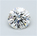 1.00 quilates, Redondo Diamante , Color I, claridad VVS1 y certificado por GIA