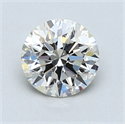 1.05 Carats, Round Diamond with Excellent Cut, J Color, VVS1 Clarity and Certified by GIA