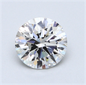 1.01 Carats, Round Diamond with Excellent Cut, H Color, VVS1 Clarity and Certified by GIA