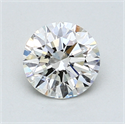 1.02 Carats, Round Diamond with Excellent Cut, H Color, VVS1 Clarity and Certified by GIA