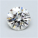 1.01 Carats, Round Diamond with Excellent Cut, J Color, VS1 Clarity and Certified by GIA