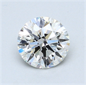 1.00 Carats, Round Diamond with Excellent Cut, I Color, VS2 Clarity and Certified by GIA