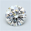 1.03 Carats, Round Diamond with Excellent Cut, I Color, VVS1 Clarity and Certified by GIA