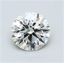 1.00 Carats, Round Diamond with Excellent Cut, J Color, VS2 Clarity and Certified by GIA