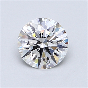Picture of 0.85 Carats, Round Diamond with Excellent Cut, E Color, VS2 Clarity and Certified by GIA