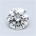 0.75 Carats, Round Diamond with Excellent Cut, G Color, VVS2 Clarity and Certified by GIA