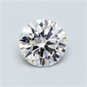 0.71 Carats, Round Diamond with Very Good Cut, D Color, VS1 Clarity and Certified by GIA
