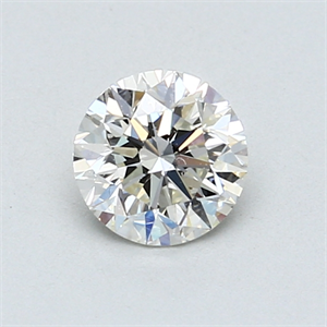 Picture of 0.70 Carats, Round Diamond with Very Good Cut, I Color, VVS2 Clarity and Certified by GIA