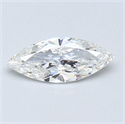 0.71 Carats, Marquise Diamond with  Cut, G Color, VVS1 Clarity and Certified by GIA
