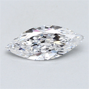 Picture of 0.51 Carats, Marquise Diamond with  Cut, D Color, VVS1 Clarity and Certified by GIA