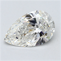 1.75 quilates, De pera Diamante , Color H, claridad VS2 y certificado por GIA