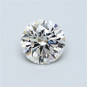 Picture of 0.60 Carats, Round Diamond with Excellent Cut, F Color, SI1 Clarity and Certified by EGL