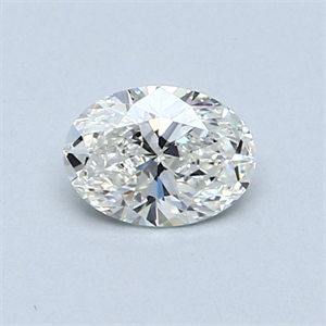 Picture of 0.51 Carats, Oval Diamond with  Cut, G Color, VVS1 Clarity and Certified by GIA