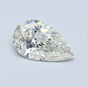 Picture of 0.60 Carats, Pear Diamond with  Cut, I Color, SI1 Clarity and Certified by GIA