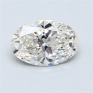 Picture of 0.90 Carats, Oval Diamond with  Cut, I Color, VS1 Clarity and Certified by GIA