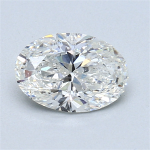 Picture of 0.82 Carats, Oval Diamond with  Cut, G Color, I2 Clarity and Certified by GIA