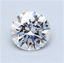 1.07 quilates, Redondo Diamante , Color E, claridad SI1 y certificado por GIA