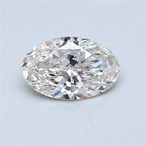Picture of 0.56 Carats, Oval Diamond with  Cut, I Color, SI2 Clarity and Certified by GIA