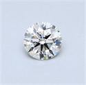 0.40 Carats, Round Diamond with Excellent Cut, G Color, VVS1 Clarity and Certified by EGL