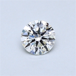 Picture of 0.40 Carats, Round Diamond with Excellent Cut, I Color, SI1 Clarity and Certified by GIA