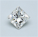 0.52 quilates, Princesa Diamante , Color H, claridad VS2 y certificado por GIA
