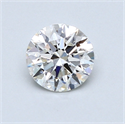 0.72 Carats, Round Diamond with Excellent Cut, J Color, VS1 Clarity and Certified by GIA