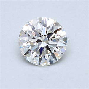 Picture of 0.72 Carats, Round Diamond with Excellent Cut, J Color, VS1 Clarity and Certified by GIA