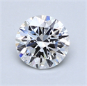 1.04 quilates, Redondo Diamante , Color F, claridad VS2 y certificado por GIA