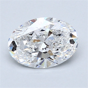 Picture of 1.20 Carats, Oval Diamond with  Cut, E Color, SI1 Clarity and Certified by GIA
