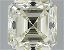 6.10 Carats, Asscher Diamond with  Cut, I Color, VS1 Clarity and Certified by EGL
