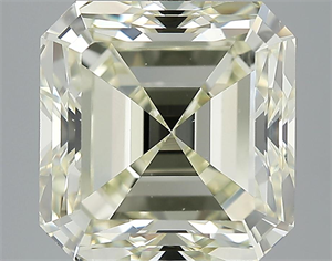 Foto 6.10 quilates, Asscher Diamante , Color I, claridad VS1 y certificado por EGL de