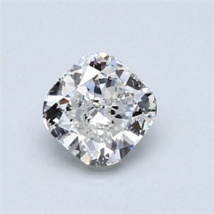 Picture of 0.73 Carats, Cushion Diamond with  Cut, F Color, SI2 Clarity and Certified by GIA