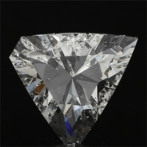 1.00 Carats, Triangle Diamond with  Cut, H Color, SI1 Clarity and Certified by GIA