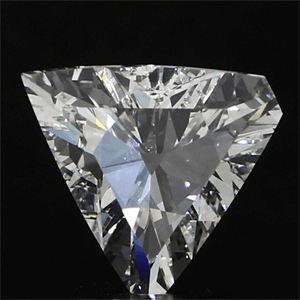 0.97 Carats, Triangle Diamond with  Cut, F Color, VS1 Clarity and Certified by GIA