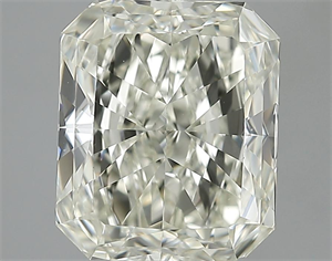 Picture of 3.47 Carats, Radiant Diamond with  Cut, M Color, VS1 Clarity and Certified by GIA