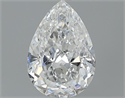 1.05 Carats, Pear Diamond with  Cut, E Color, SI2 Clarity and Certified by GIA