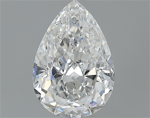 Picture of 1.05 Carats, Pear Diamond with  Cut, E Color, SI2 Clarity and Certified by GIA